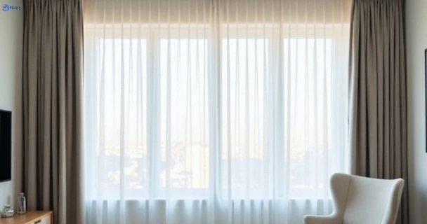 Freshly steam cleaned curtains in darkes-forest-nsw QLD
